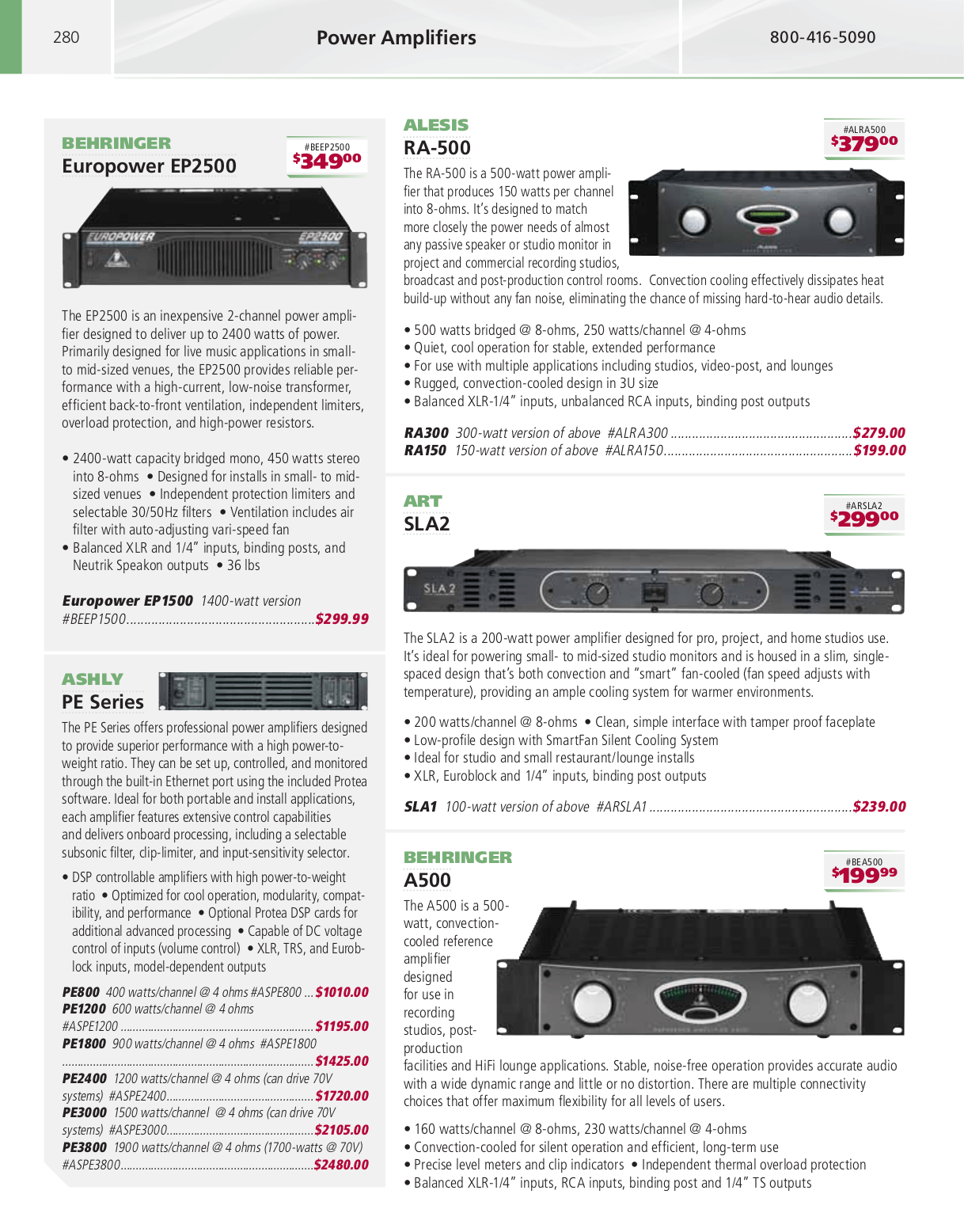 PDF manual for Mackie Other PPM Series 808M Monaural Powered Mixer